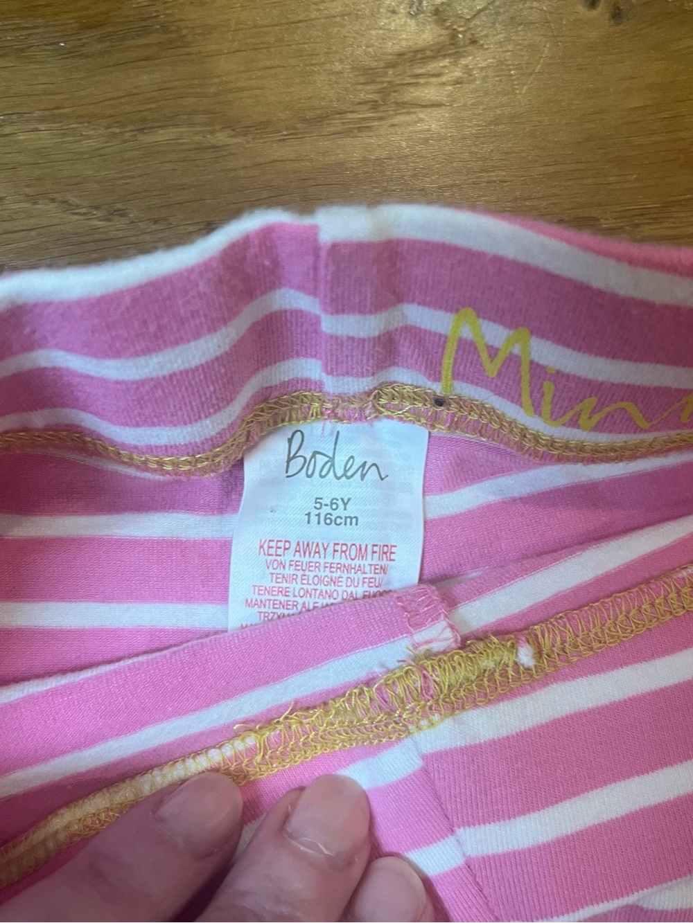 Boden Girls Multicolor Patterned Leggings - Set of 4 - Picture 3 of 15